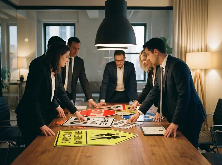 Сертификация дорожных знаков